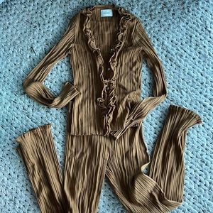 Holzweiler Matching Cardigan Top and Bottom